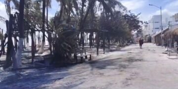 Descartan afectación turística por incendio en Mahahual; piden mejor respuesta a emergencias