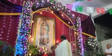 Virgen de Guadalupe, peregrinos, Santuario de Chetumal, Chetumal
