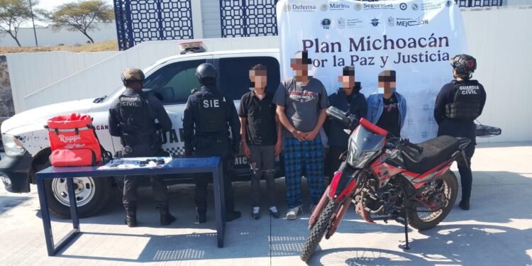 Michoacán registra detención de 72 extranjeros vinculados al crimen organizado