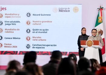 Con “mundialitos”, el gobierno va por incentivar el deporte en el país rumbo a 2026