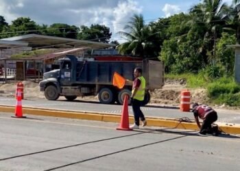 Fin al caos vial en el acceso al pueblo mágico de Bacalar