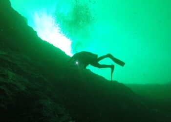 Agujeros azules en la bahía de Chetumal son un imán científico y turístico