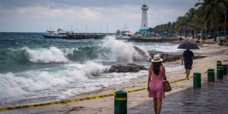 ¡No te confíes! Habrá viento, lluvias y mar agitado en Quintana Roo
