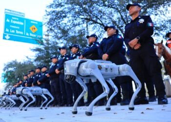 Seguridad 2.0: perros robot toman la delantera en los preparativos rumbo al Mundial FIFA 2026