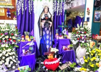 Todo listo para la celebración del tradicional “viernes de dolores”