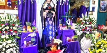 Todo listo para la celebración del tradicional “viernes de dolores”