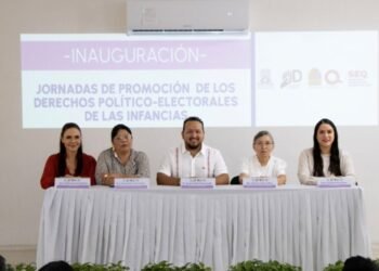 TEQROO impulsa la participación democrática desde la infancia; niños y niñas ejercen su voz