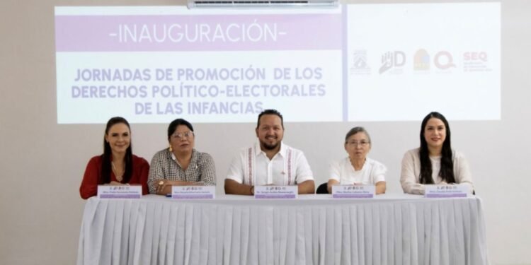 TEQROO impulsa la participación democrática desde la infancia; niños y niñas ejercen su voz