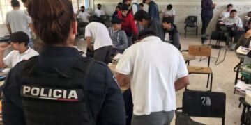 Arranca Operativo Mochila en CBTIS con apoyo de Guardia Nacional