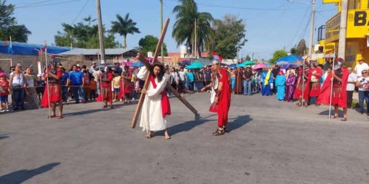 Chetumal prepara tres principales viacrucis vivientes para Semana Santa