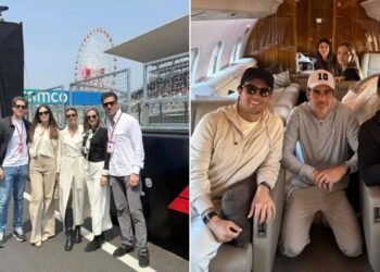 Captan a diputado del PVEM en Japón con “Checo” Pérez; registra 51 ausencias en votaciones