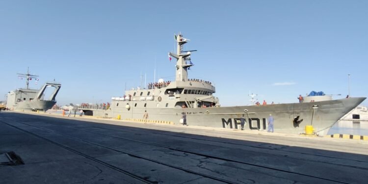 México envía tercer cargamento de ayuda a Cuba a bordo de los buques Papaloapan y Huasteco