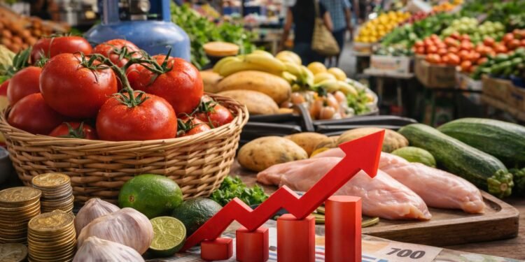 Jitomate y frutas disparan inflación anual de 4.63% en la primera quincena de marzo