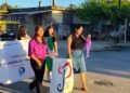 Jóvenes participan en marcha penitencial en Chetumal por la paz y el apoyo al prójimo