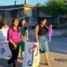 Jóvenes participan en marcha penitencial en Chetumal por la paz y el apoyo al prójimo