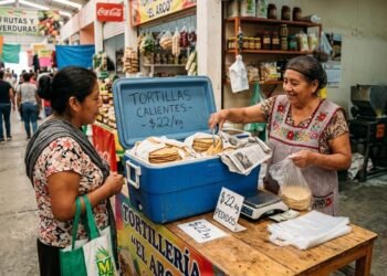 Profeco va contra la venta de tortillas en hieleras