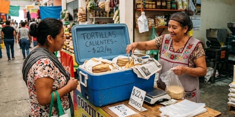 Profeco va contra la venta de tortillas en hieleras