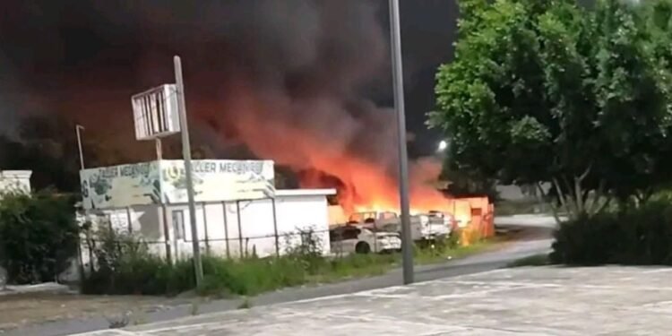 Reynosa vive horas de violencia tras caída del “Metro 9” presunto líder del Cártel del Golfo