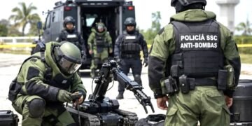 Listo el Escuadrón Anti-bombas de Quintana Roo