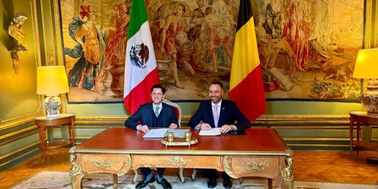 México y Bélgica refuerzan cooperación en economía y tecnología