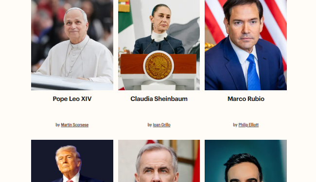 TIME incluye nuevamente a Sheinbaum en su lista de las personas más influyentes