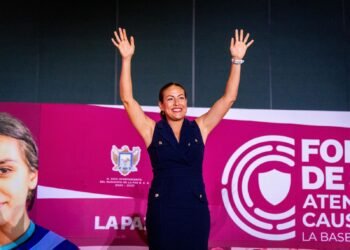 Morena perfila a Milena Quiroga como puntera en Baja California Sur