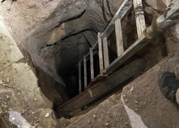 Aseguran en Sonora túnel clandestino usado por el crimen organizado hacia EU; hay un detenido