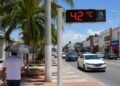 Quintana Roo se cocina bajo calor extremo; sensación térmica alcanzará hasta 42 grados
