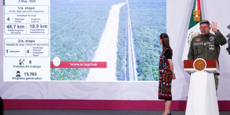 Chetumal se sube al Tren Maya de carga: terminal arrancará en 2027