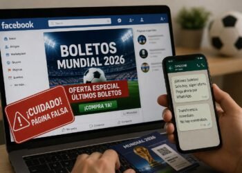 ¡Verifica antes de pagar! Facebook encabeza fraudes por boletos del Mundial 2026