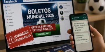 ¡Verifica antes de pagar! Facebook encabeza fraudes por boletos del Mundial 2026