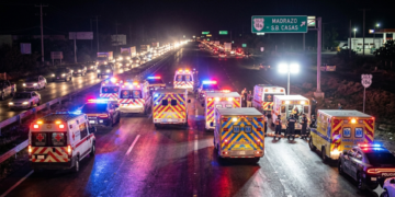 ¿Qué pasó en la carretera 186? Fuerte accidente moviliza a cuerpos de emergencia. Esto pasó