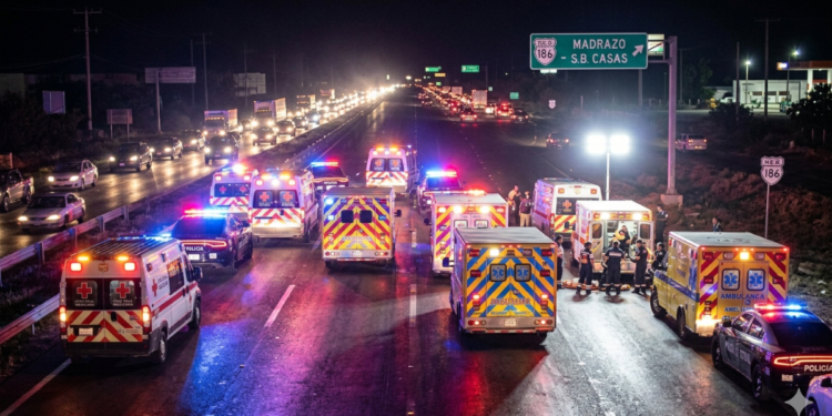 ¿Qué pasó en la carretera 186? Fuerte accidente moviliza a cuerpos de emergencia. Esto pasó