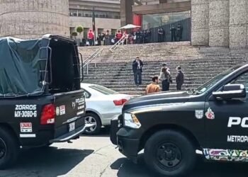 Amenaza de bomba activa operativo en San Lázaro; así evacuaron el Palacio de Justicia Federal