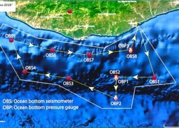 Científicos japoneses y mexicanos instalan sensores en el mar de Oaxaca para detectar posibles megasismos
