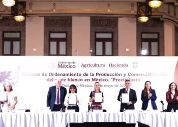 Acuerdan Gobierno, productores y empresas precio justo a próxima cosecha de maíz