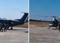 Fue simulacro, pareció real: Ejército y Marina muestran operativo para traslado aéreo