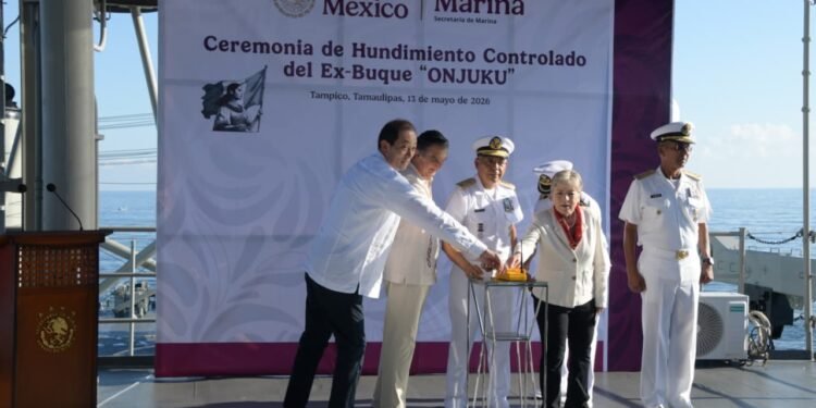 De buque japonés a santuario marino: así fue el hundimiento del “Onjuku” en Tamaulipas