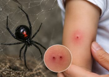 “¡Corran, la niña se está poniendo mal!”: viralizan rescate de menor picada por una viuda negra