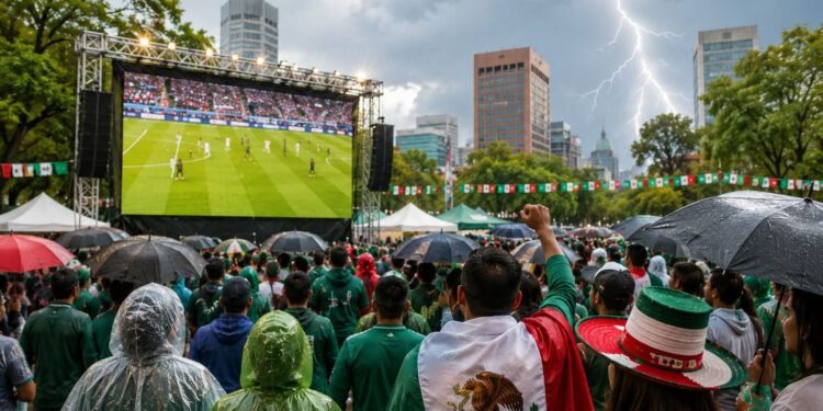 ¡Alista el paraguas! El clima amenaza los planes para ver a México; aquí está el pronóstico