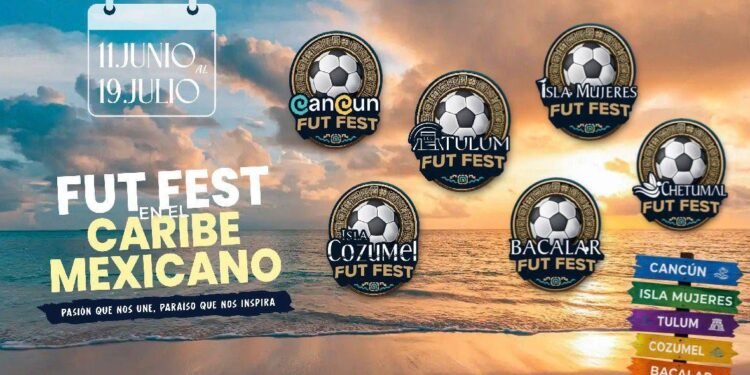 Miles podrán vivir el Mundial gratis en Chetumal; revelan detalles del Caribe Fut Fest