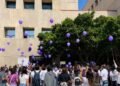 Entre globos morados y aplausos; así despidieron a una pequeña ARMY que donó sus órganos