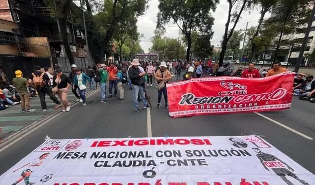 A horas de la inauguración, protestas de maestros complican el ambiente mundialista en la CDMX