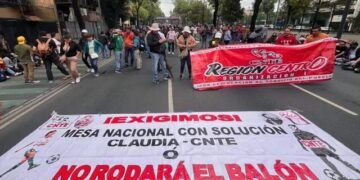 A horas de la inauguración, protestas de maestros complican el ambiente mundialista en la CDMX