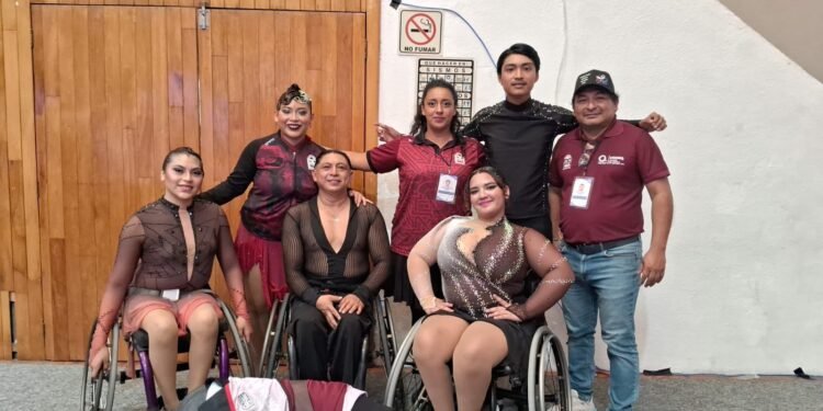 Quintana Roo suma seis medallas en paradanza y deja huella en circuito nacional