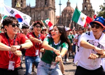 El Mundial 2026 se pone K-pop con un baile masivo del Gagnam Style en Guadalajara