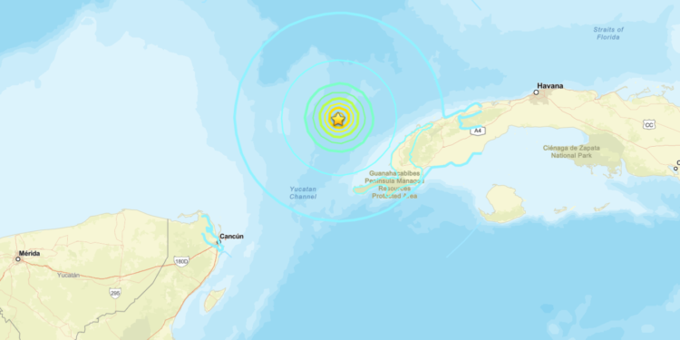 Doble jornada sísmica en la Península: temblores en Cuba y Yucatán encienden alertas