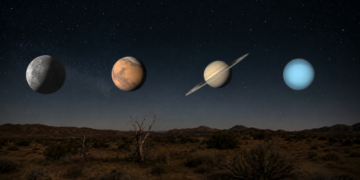 ¿Ya viste el cielo? Esta semana arrancan las mejores noches para observar los planetas y la Vía Láctea