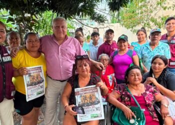 La batalla interna de Morena llega a las calles; Rafael Marín lleva su mensaje a La Guadalupana