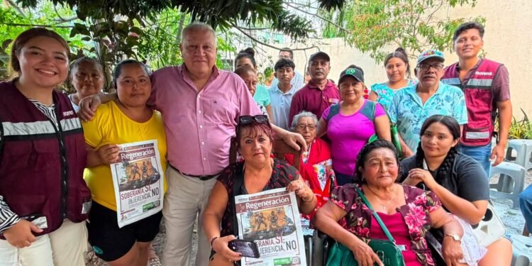 La batalla interna de Morena llega a las calles; Rafael Marín lleva su mensaje a La Guadalupana